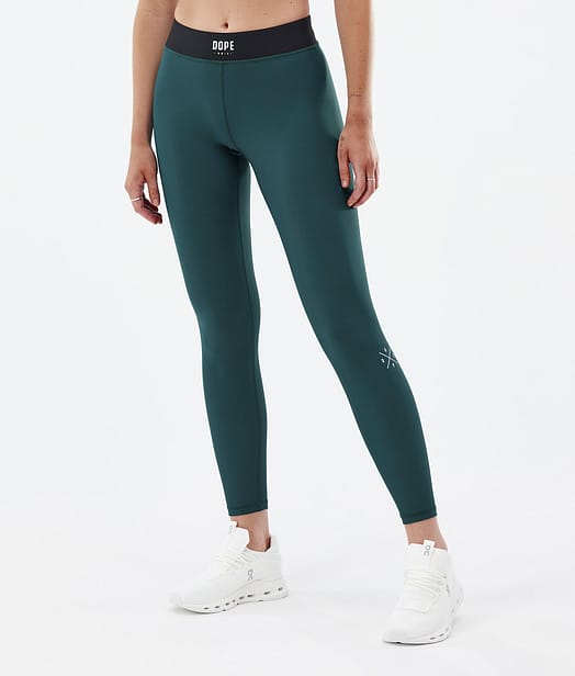 Dope Razor Leggings Damen Bottle Green