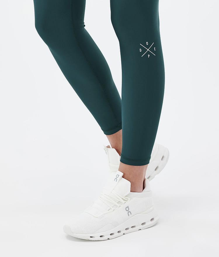 Dope Razor Leggings Damen Bottle Green