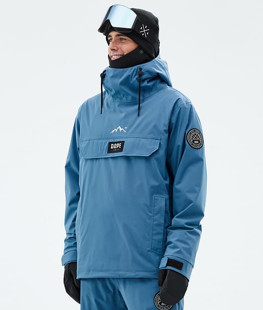 Dope Blizzard Snowboardjacke Herren Blue Steel