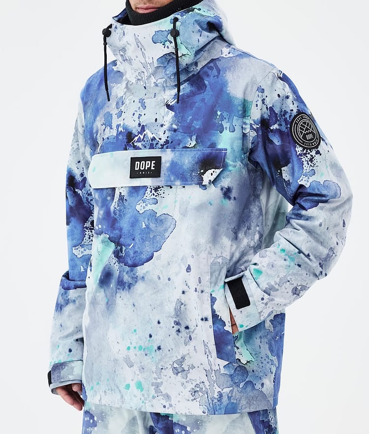 Dope Blizzard Snowboardjacke Herren Spray Blue Green, Image 7 of 8