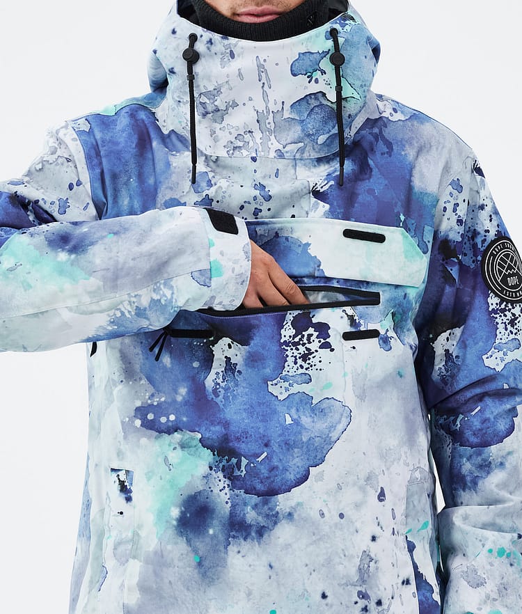 Dope Blizzard Skijacke Herren Spray Blue Green, Image 8 of 8