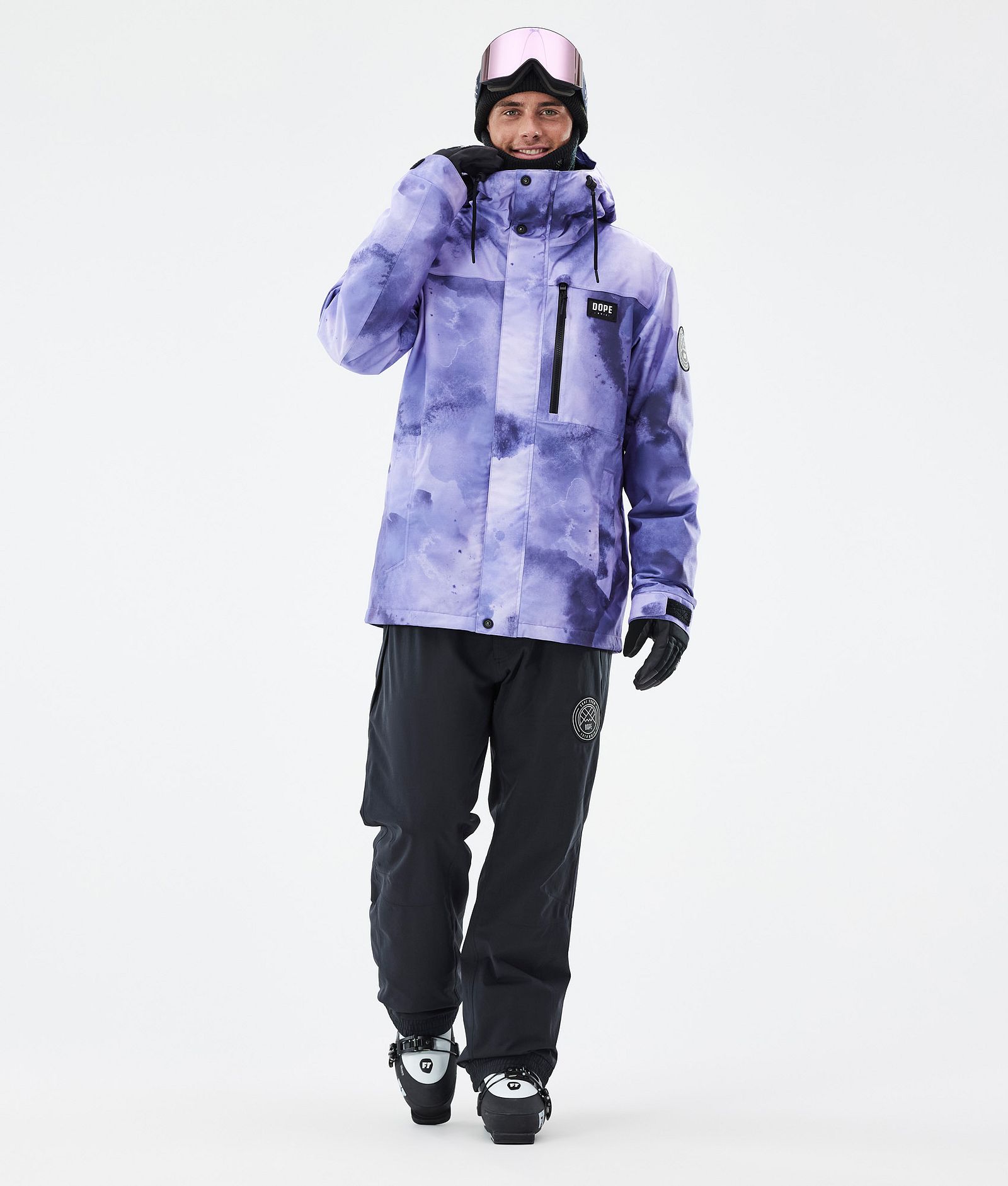 Dope Blizzard Full Zip Skijacke Herren Liquid Violet, Bild 3 von 10