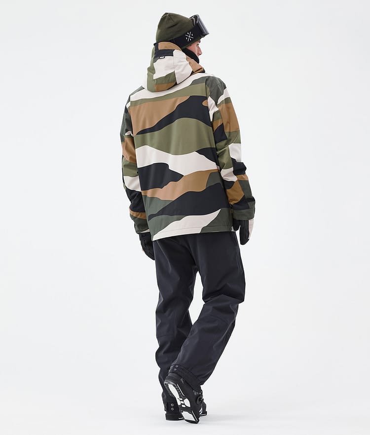 Dope Blizzard Full Zip Skijacke Herren Shards Gold Green, Bild 4 von 9
