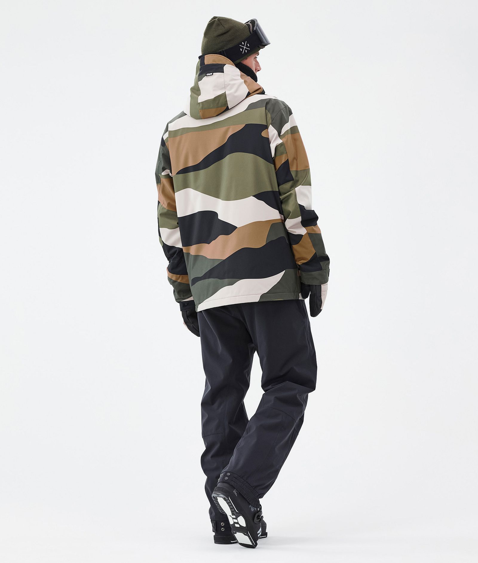 Dope Blizzard Full Zip Skijacke Herren Shards Gold Green, Bild 4 von 9