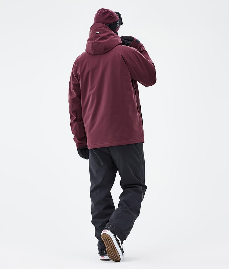 Dope Blizzard Full Zip Snowboardjacke Herren Burgundy, Bild 4 von 9