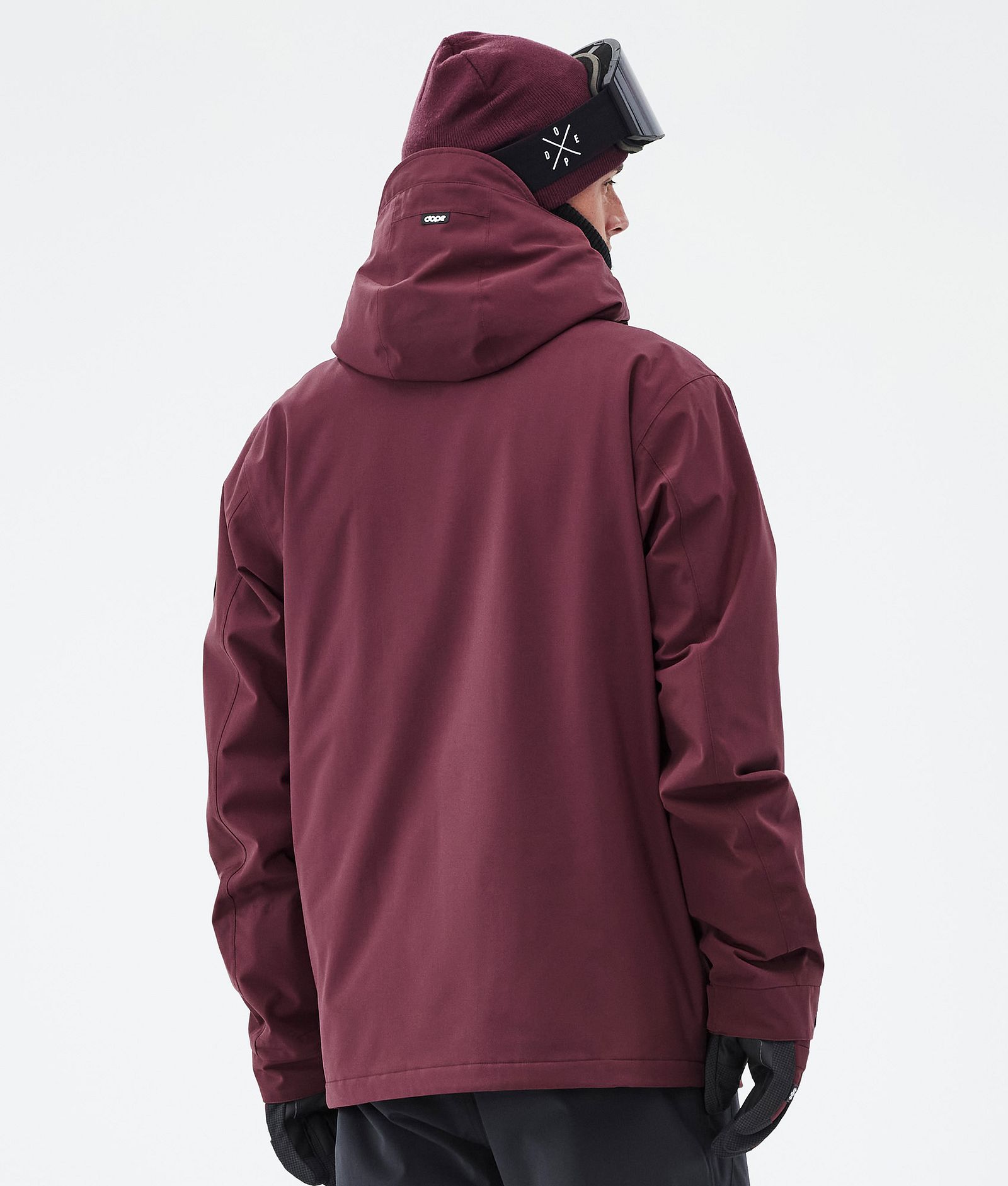 Dope Blizzard Full Zip Snowboardjacke Herren Burgundy, Bild 6 von 9