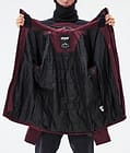 Dope Blizzard Full Zip Snowboardjacke Herren Burgundy, Bild 9 von 9