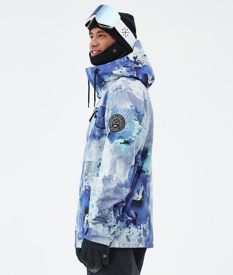 Dope Blizzard Full Zip Skijacke Herren Spray Blue Green, Bild 5 von 9