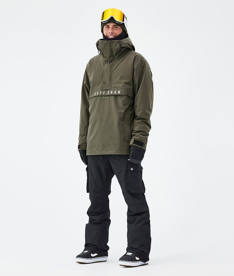 Dope Legacy Snowboardjacke Herren Olive Green, Bild 3 von 8