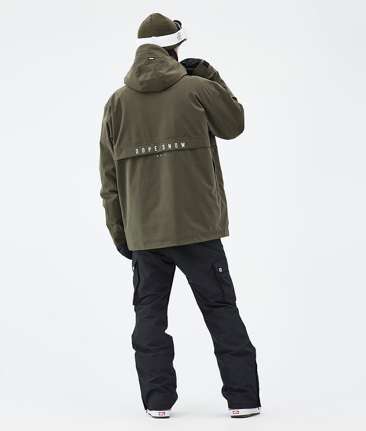 Dope Legacy Snowboardjacke Herren Olive Green, Bild 4 von 8