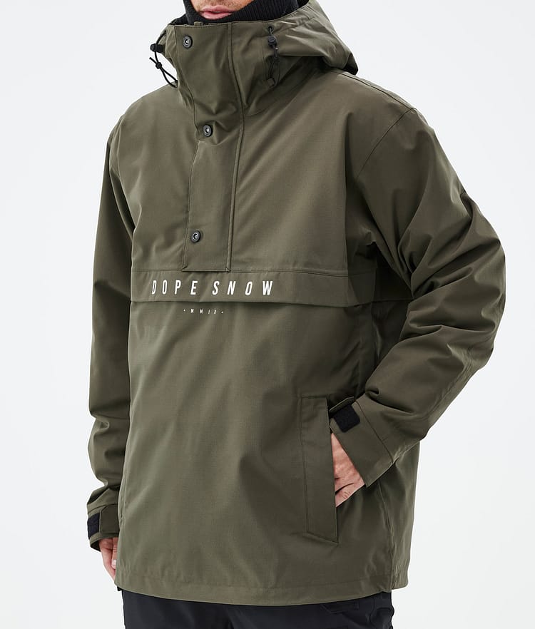 Dope Legacy Snowboardjacke Herren Olive Green, Bild 8 von 8