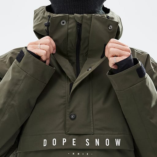 Halber Reißverschluss mit doppelter Schutzleiste Hauptdetailproduktbild,