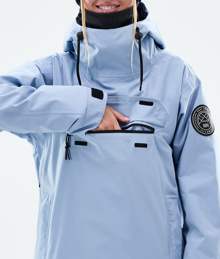 Dope Blizzard W Snowboardjacke Damen Light Blue Renewed, Bild 9 von 9