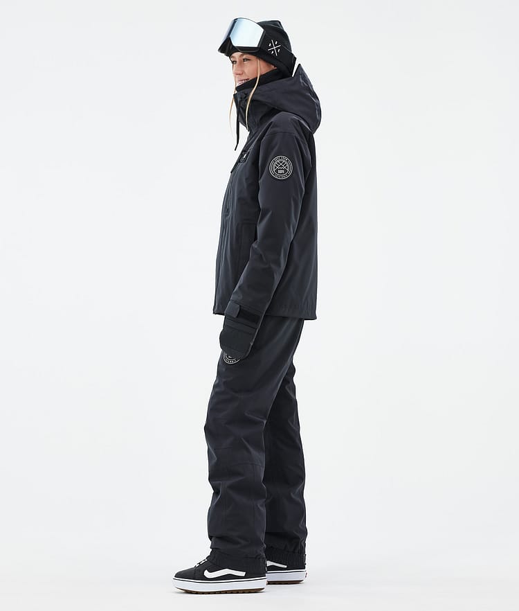 Dope Blizzard W Full Zip 24 Snowboardjacke Damen Black Renewed, Bild 4 von 10