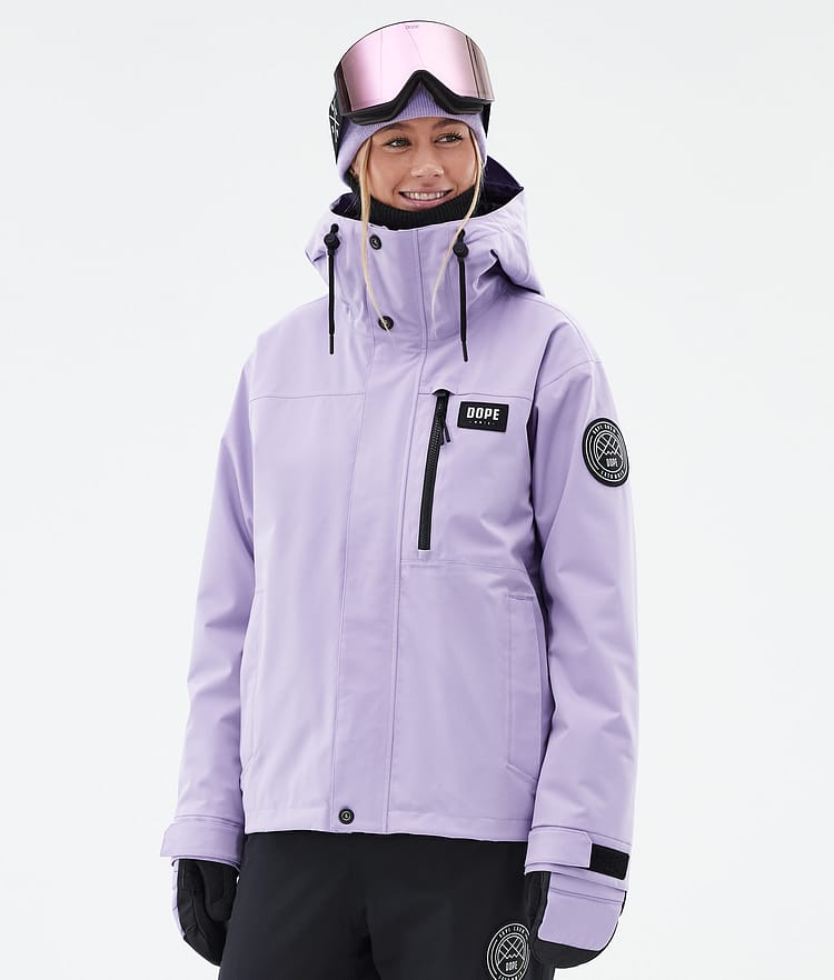 Dope Blizzard W Full Zip 24 Skijacke Damen Faded Violet, Bild 1 von 10