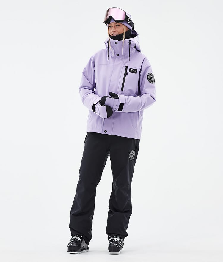 Dope Blizzard W Full Zip 24 Skijacke Damen Faded Violet, Bild 3 von 10