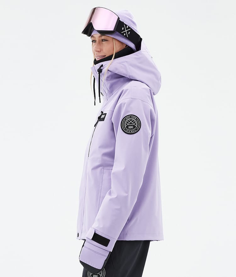 Dope Blizzard W Full Zip 24 Skijacke Damen Faded Violet, Bild 6 von 10