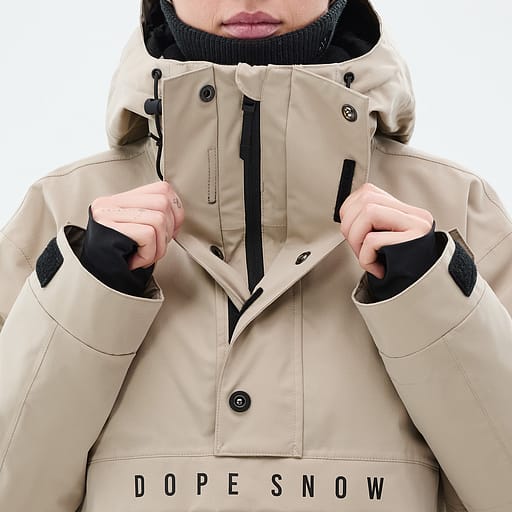 Halber Reißverschluss mit doppelter Schutzleiste Hauptdetailproduktbild,