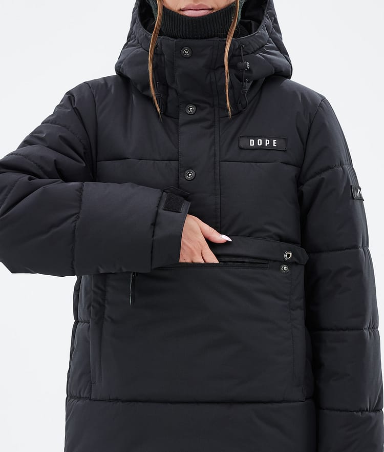Dope Puffer W Snowboardjacke Damen Black Renewed, Bild 8 von 8