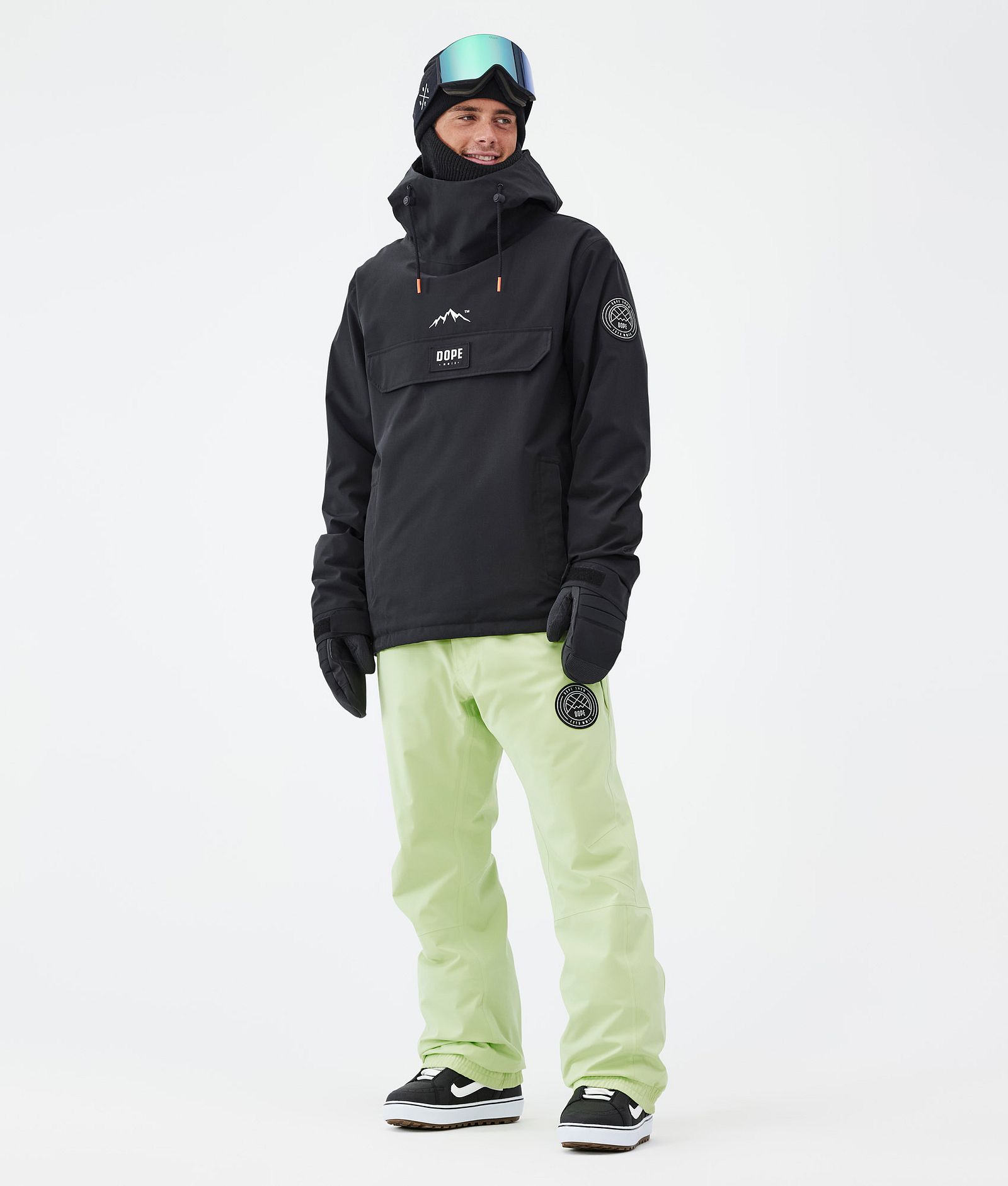 Dope Blizzard Snowboardhose Herren Faded Neon