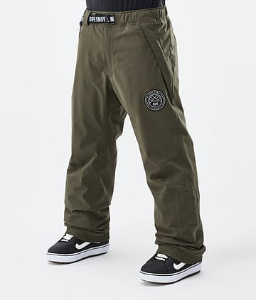 Dope Blizzard 2024 Snowboardhose Herren Olive Green