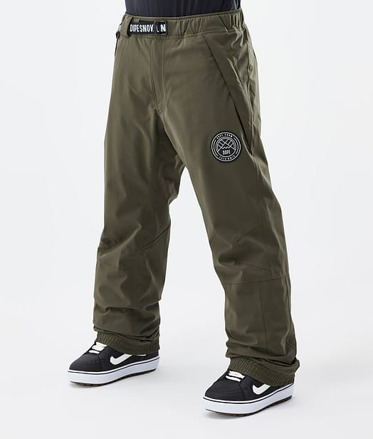 Dope Blizzard 2024 Snowboardhose Herren Olive Green