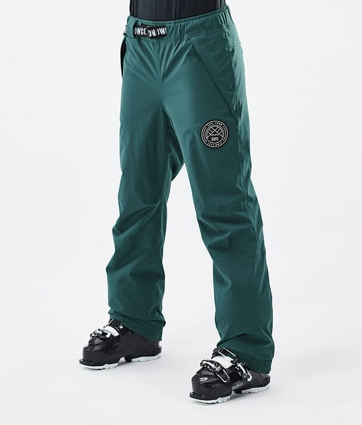 Dope Blizzard W 2024 Skihose Damen Bottle Green