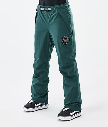 Dope Blizzard W 2024 Snowboardhose Damen Bottle Green