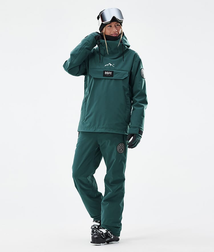 Dope Blizzard W Skihose Damen Bottle Green, Bild 2 von 5