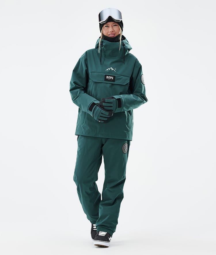 Dope Blizzard W Snowboardhose Damen Bottle Green