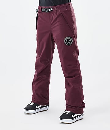 Dope Blizzard W 2024 Snowboardhose Damen Burgundy