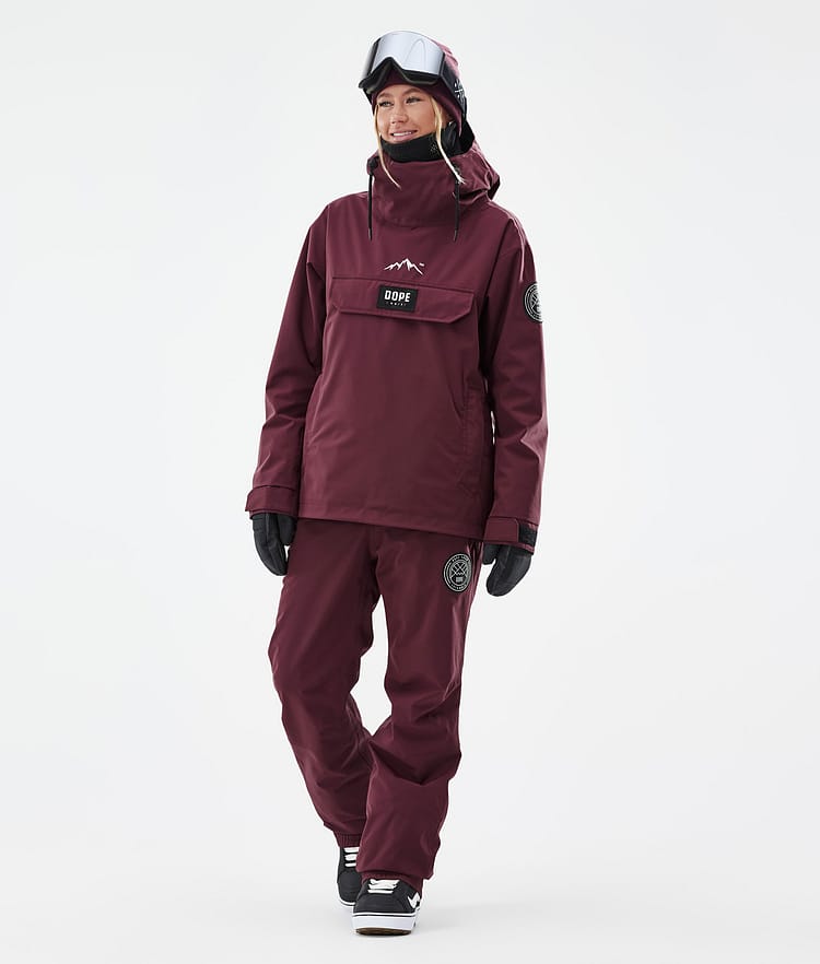 Dope Blizzard W Snowboardhose Damen Burgundy