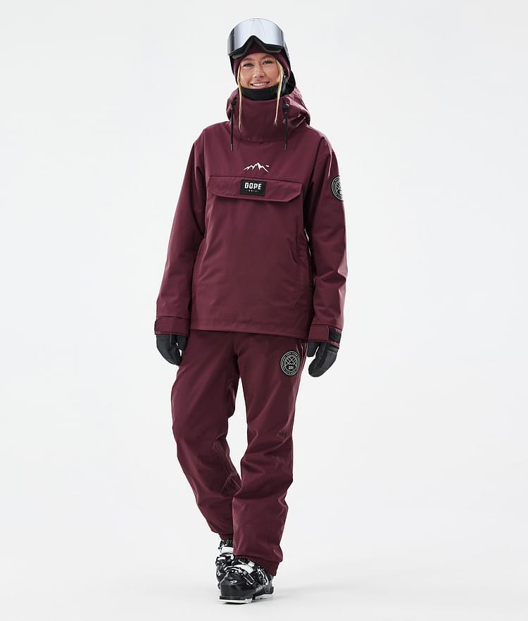 Dope Blizzard W 2024 Skihose Damen Burgundy, Bild 2 von 5
