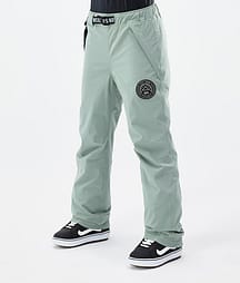 Dope Blizzard W 2024 Snowboardhose Damen Faded Green