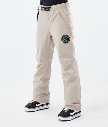 Dope Blizzard W 2024 Snowboardhose Damen Sand
