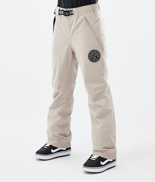 Dope Blizzard W 2024 Snowboardhose Damen Sand