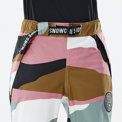 Elastischer Bund mit integriertem Gürtel Hauptdetailproduktbild,