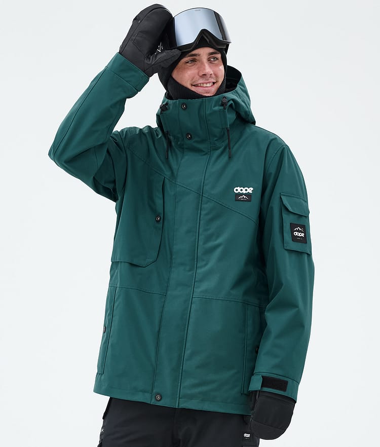 Dope Adept Snowboardjacke Herren Bottle Green, Bild 1 von 10