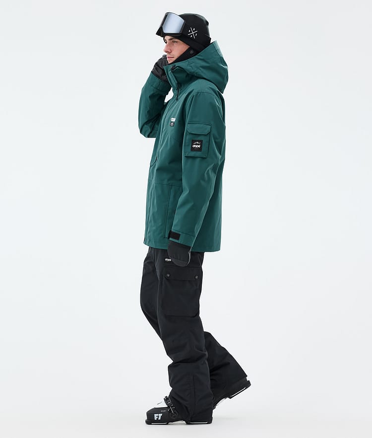 Dope Adept Skijacke Herren Bottle Green, Bild 3 von 9