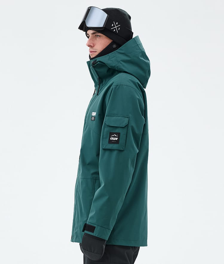 Dope Adept Snowboardjacke Herren Bottle Green, Bild 5 von 9