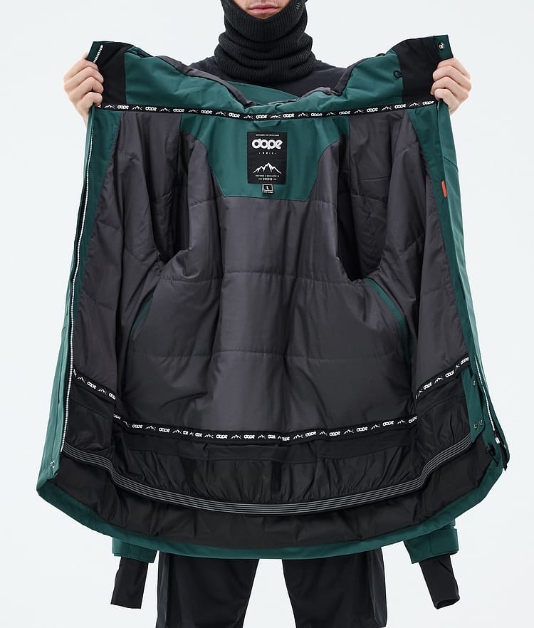 Dope Adept Snowboardjacke Herren Bottle Green, Bild 9 von 9