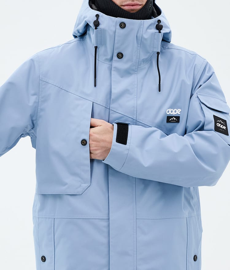 Dope Adept Snowboardjacke Herren Light Blue Renewed, Bild 8 von 9