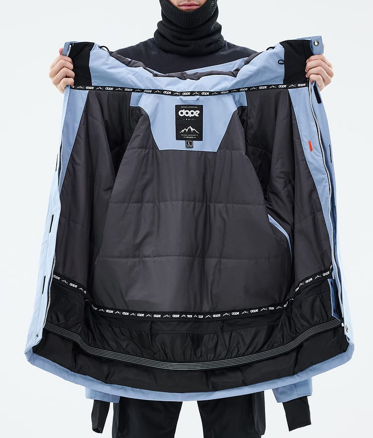Dope Adept Snowboardjacke Herren Light Blue Renewed, Bild 9 von 9