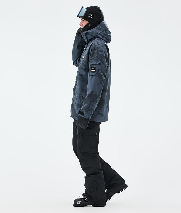Dope Adept Skijacke Herren Metal Blue Camo, Bild 3 von 9