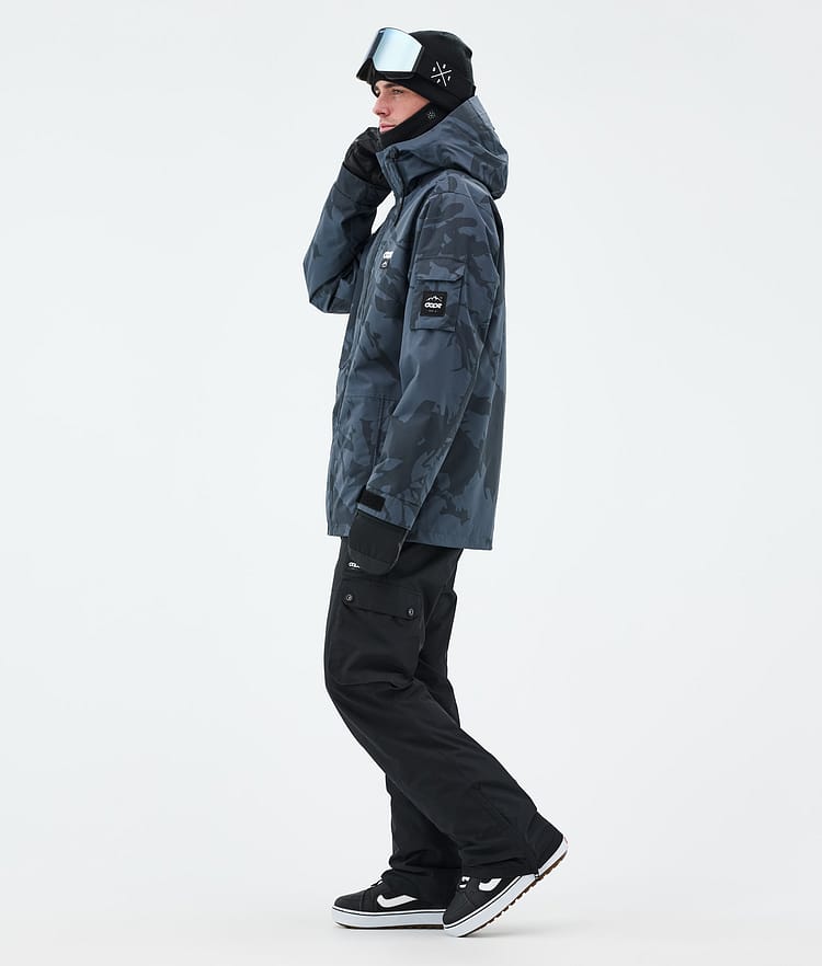 Dope Adept Snowboardjacke Herren Metal Blue Camo, Bild 4 von 10