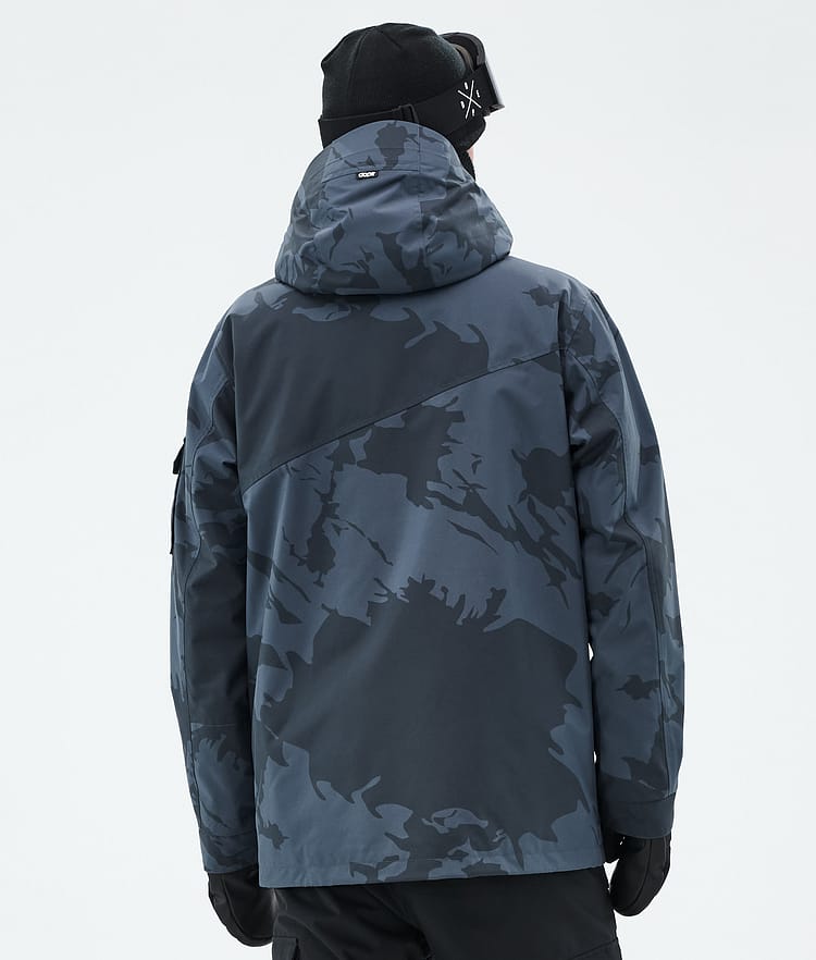 Dope Adept Snowboardjacke Herren Metal Blue Camo, Bild 7 von 10