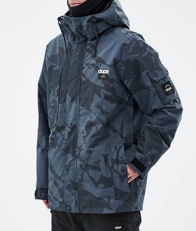 Dope Adept Snowboardjacke Herren Metal Blue Camo, Bild 8 von 10