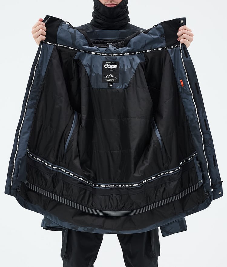 Dope Adept Skijacke Herren Metal Blue Camo, Bild 9 von 9