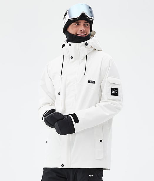 Dope Adept Snowboardjacke Herren Old White