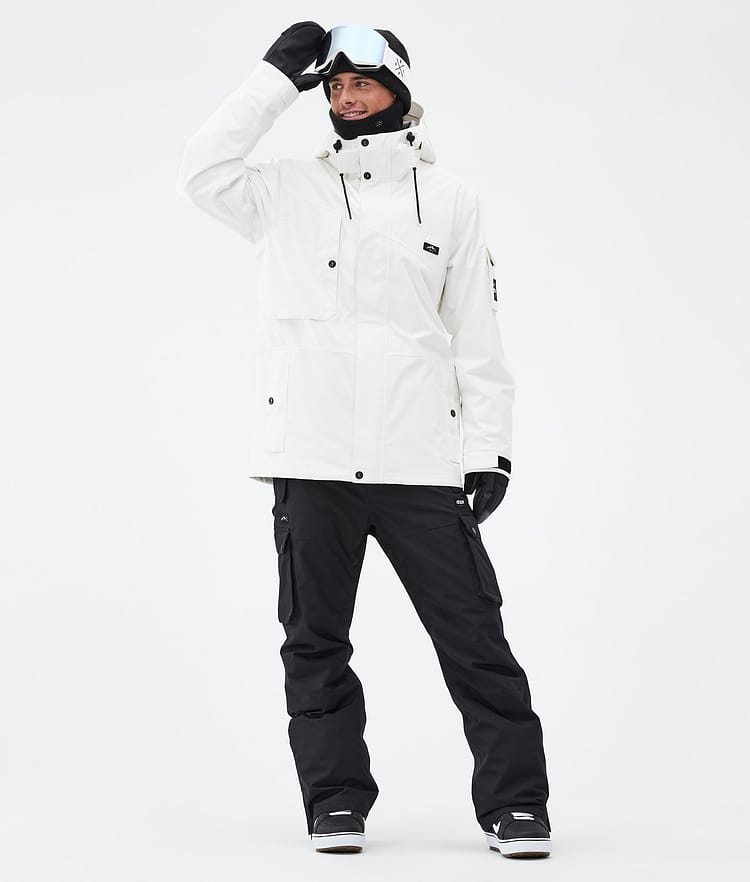 Dope Adept Snowboardjacke Herren Old White